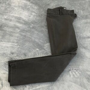 Van Heusen Charcoal Gray  / Black Trousers